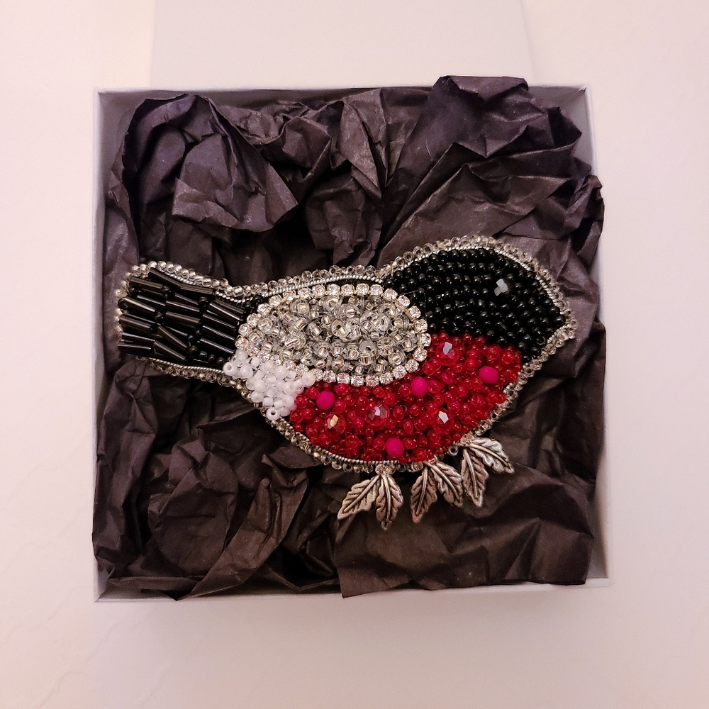 Bird brooch